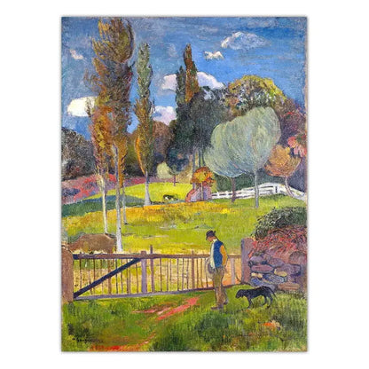 Stampa su tela da intelaiare — Homage to Gauguin