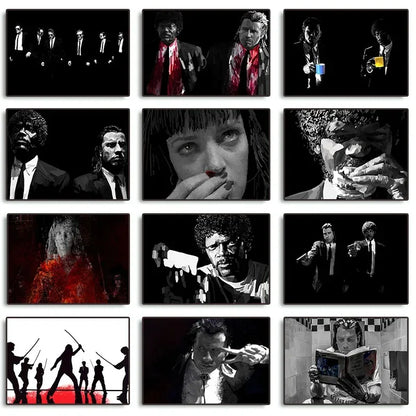 Stampa su tela da intelaiare — Homage to Tarantino