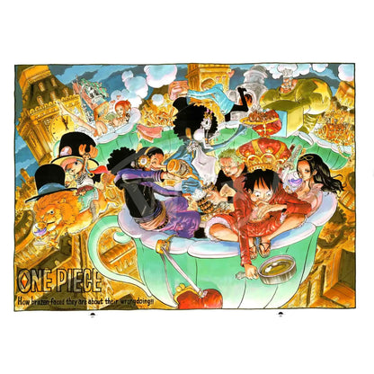 Stampa su tela da intelaiare — Homage to One Piece
