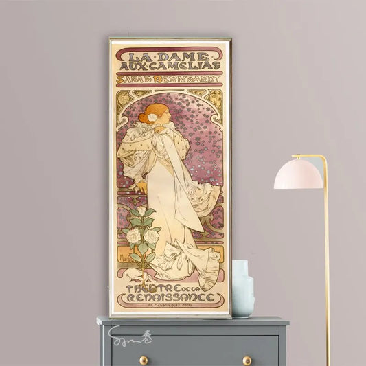Stampa su tela da intelaiare — Homage to Mucha