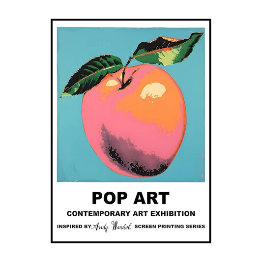 Stampa su tela da intelaiare — Frutta Pop Art