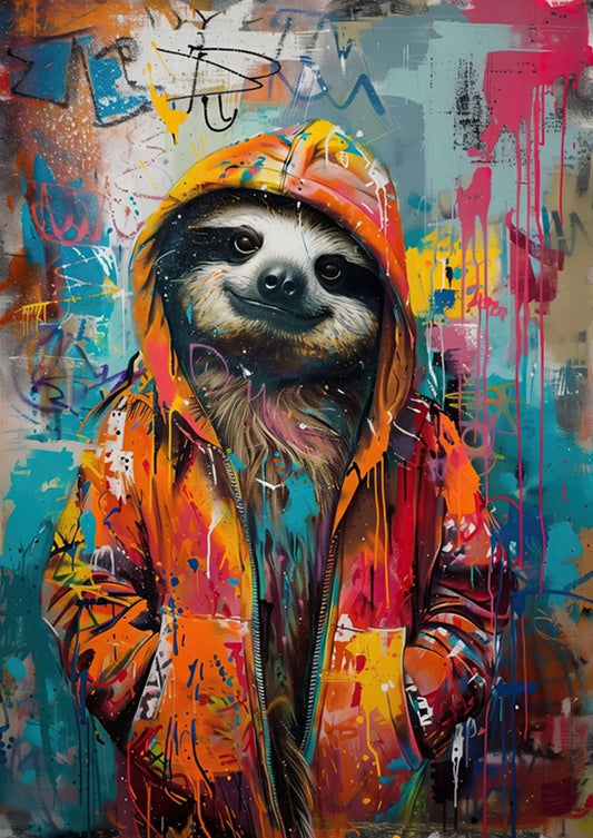 Stampa su tela da intelaiare — Homage to Banksy