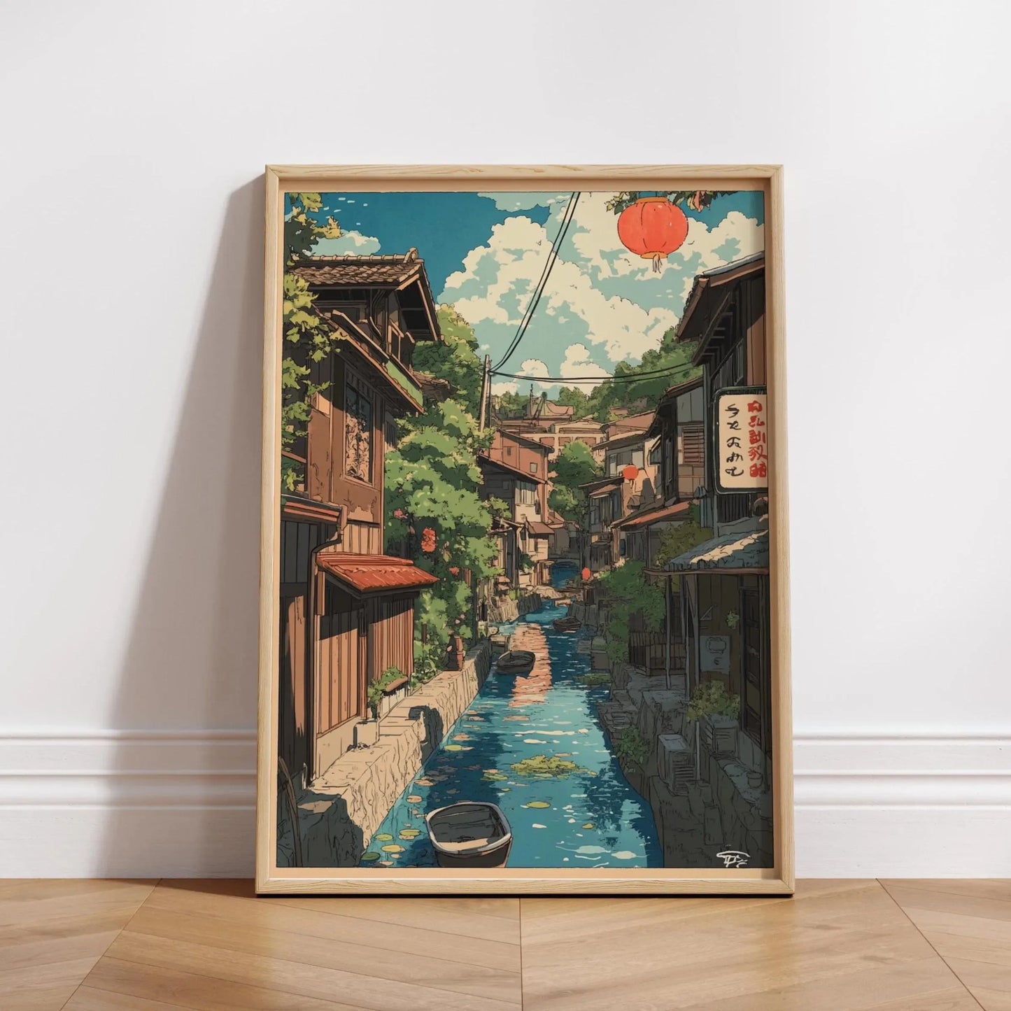 Stampa su tela da intelaiare — Ramen di Tokyo