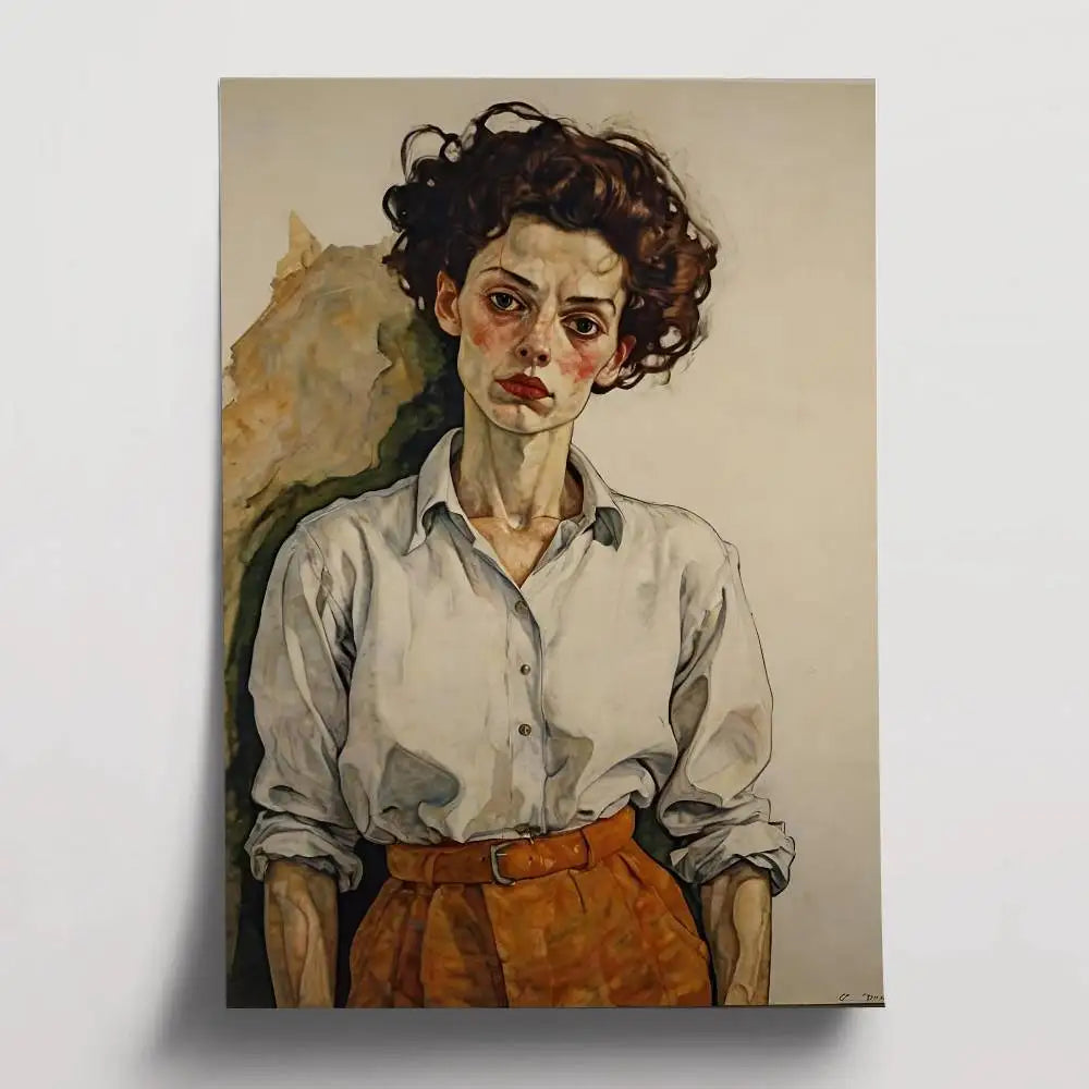 Stampa su tela da intelaiare — Homage to Schiele