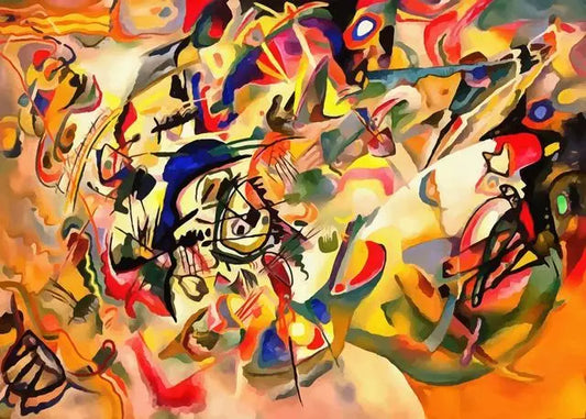 Stampa su tela da intelaiare — Homage to Kandinsky