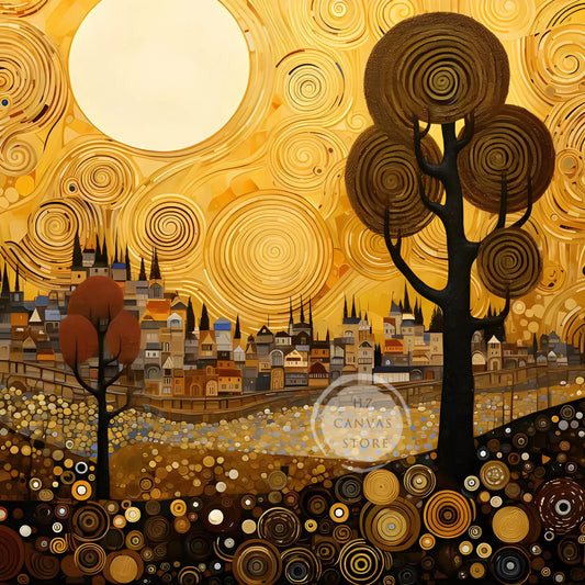 Stampa su tela da intelaiare — Homage to Klimt