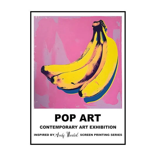 Stampa su tela da intelaiare — Frutta Pop Art