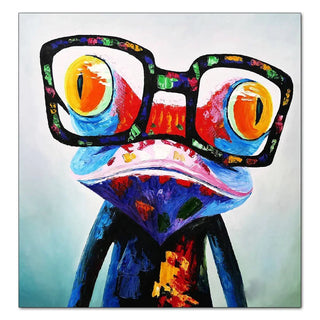 Stampa su tela da intelaiare — Mucca Pop Art