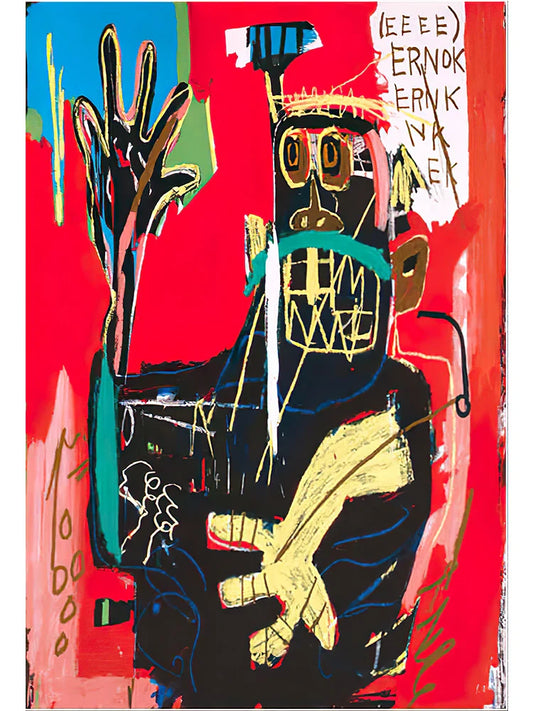 Stampa su tela da intelaiare — Homage to Basquiat