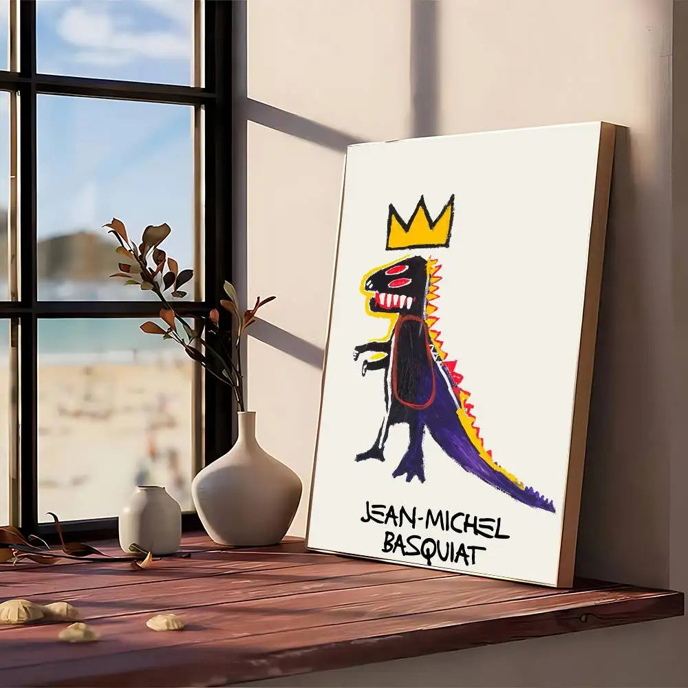 Stampa su tela da intelaiare — Homage to Basquiat