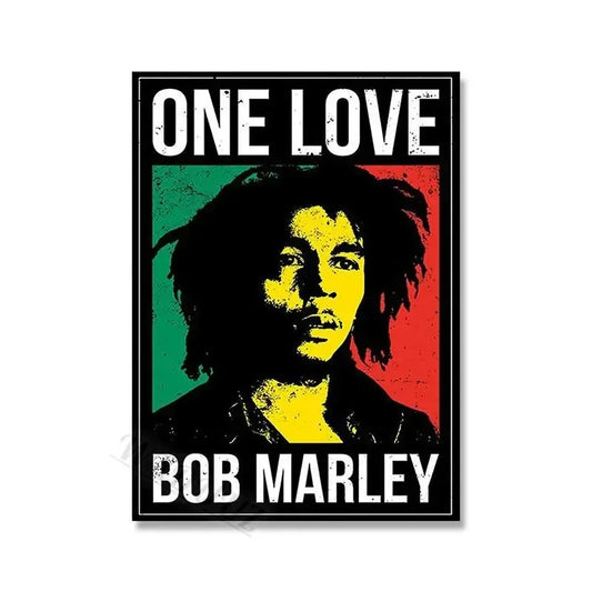 Stampa su tela da intelaiare — Homage to Bob Marley