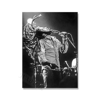 Stampa su tela da intelaiare — Homage to Bob Marley