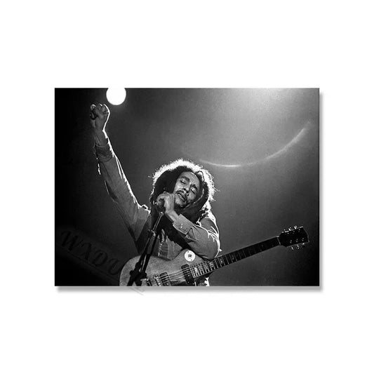 Stampa su tela da intelaiare — Homage to Bob Marley