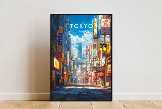 Stampa su tela da intelaiare — Ramen di Tokyo