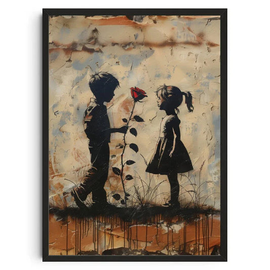 Stampa su tela da intelaiare — Homage to Banksy