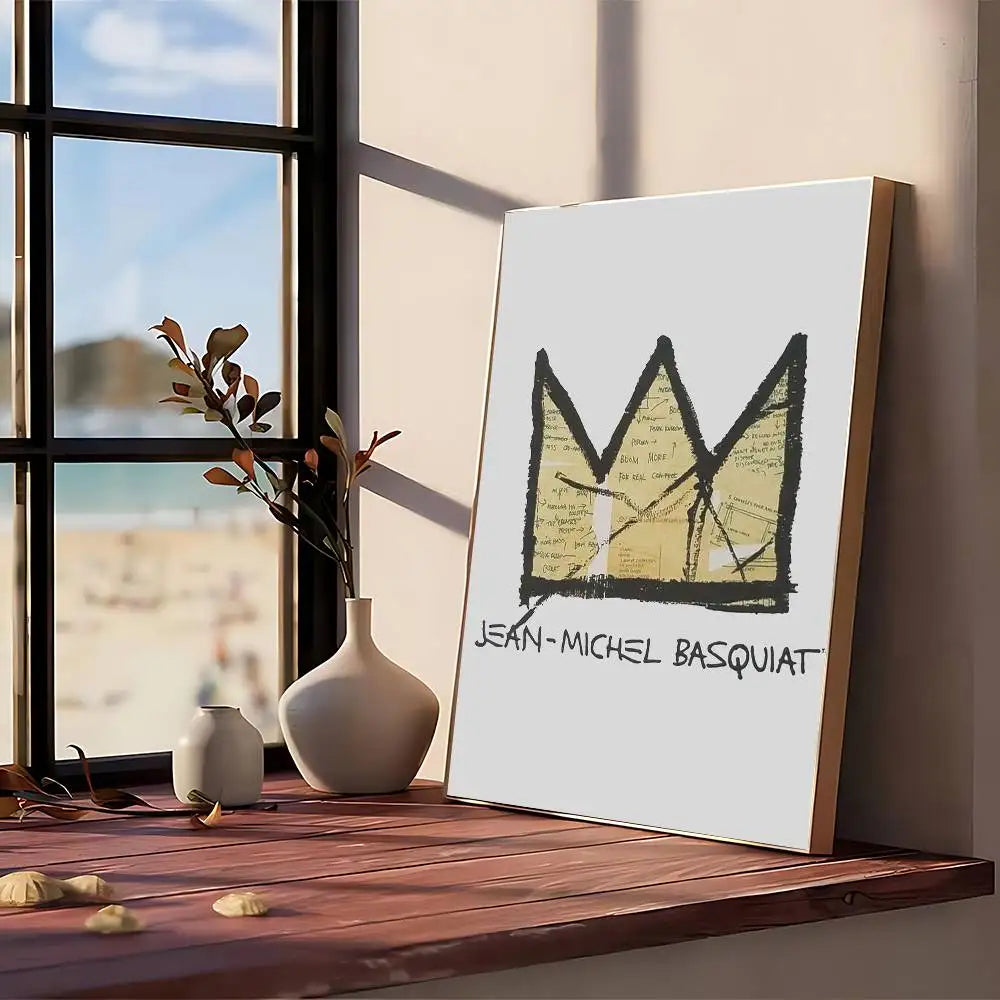Stampa su tela da intelaiare — Homage to Basquiat