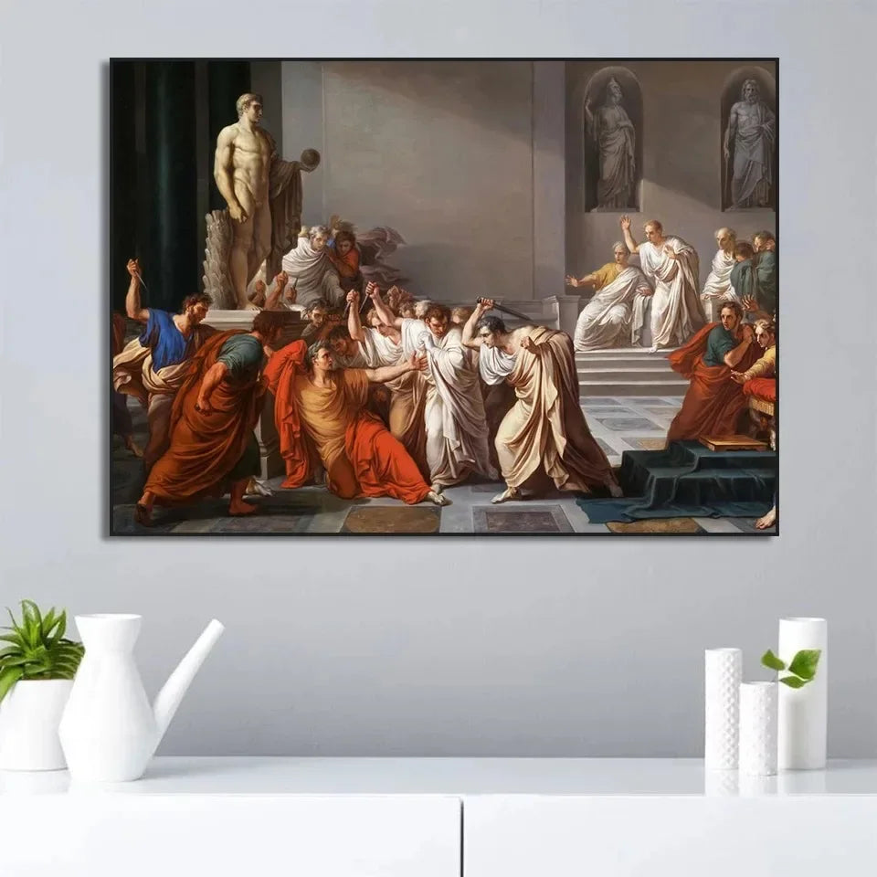 Stampa su tela da intelaiare — Homage to Michelangelo