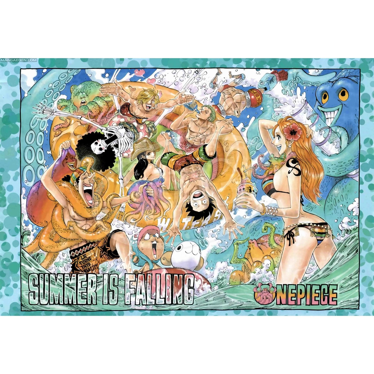 Stampa su tela da intelaiare — Homage to One Piece