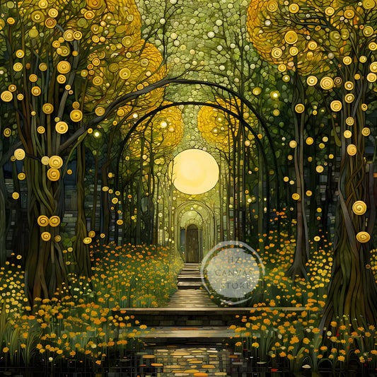 Stampa su tela da intelaiare — Homage to Klimt