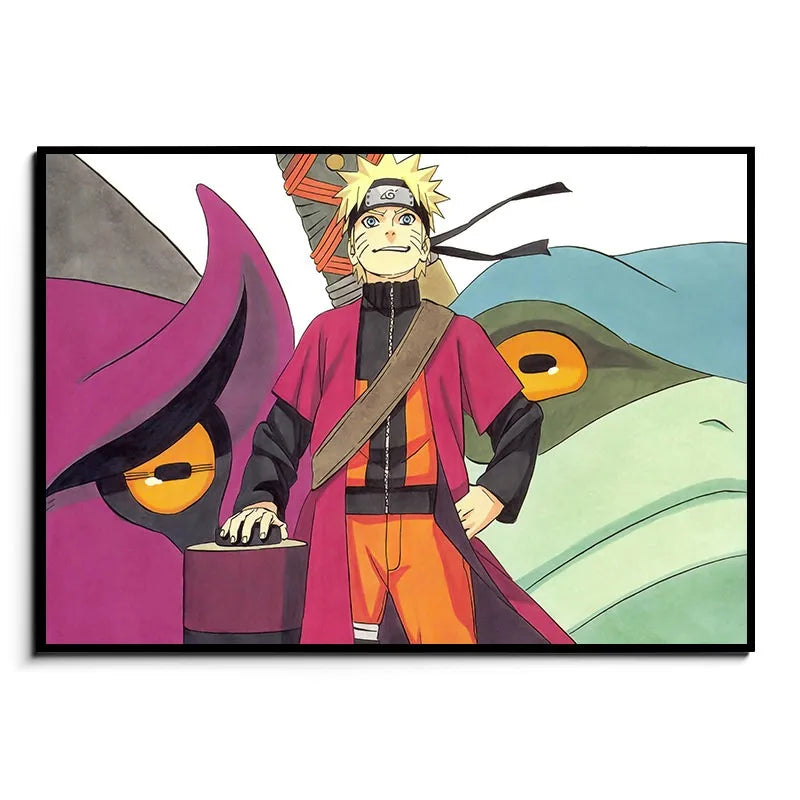 Stampa su tela da intelaiare — Homage to Naruto