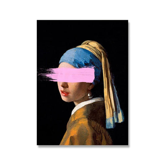 Stampa su tela da intelaiare — Homage to Mona Lisa