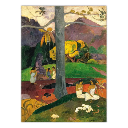 Stampa su tela da intelaiare — Homage to Gauguin