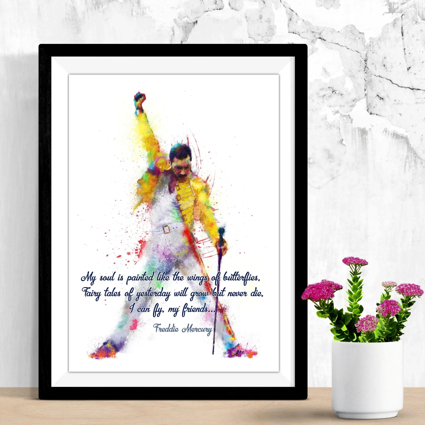 Stampa su tela da intelaiare — Homage to Freddie Mercury