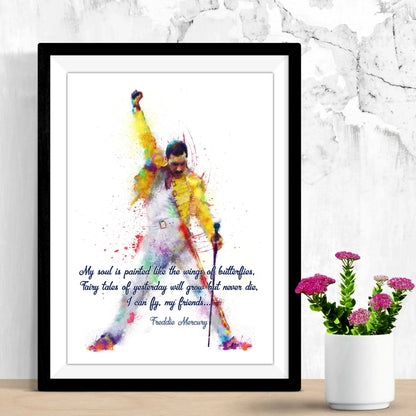 Stampa su tela da intelaiare — Homage to Freddie Mercury