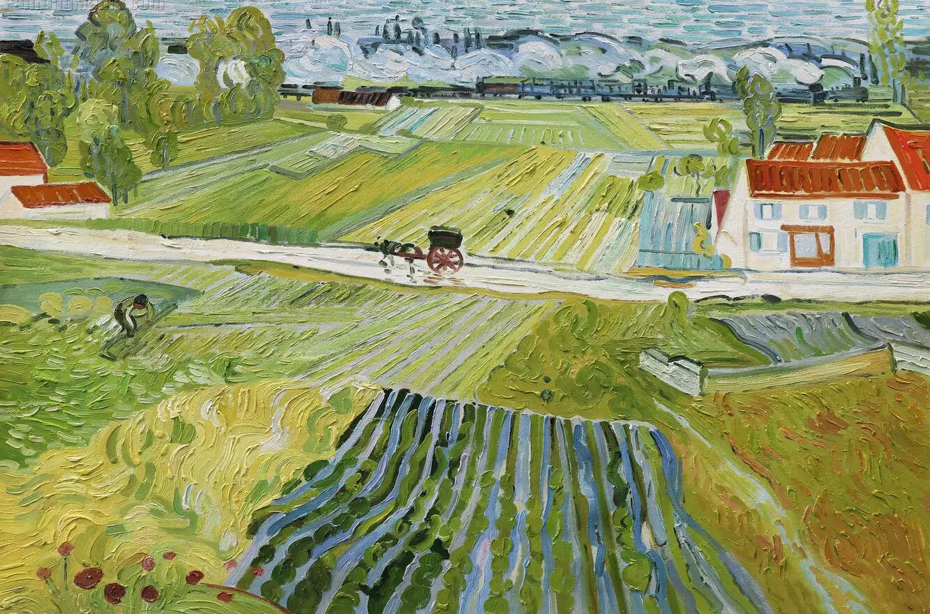 Stampa su tela da intelaiare — Homage to Van Gogh