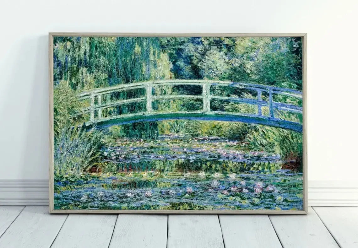 Stampa su tela da intelaiare — Homage to Monet