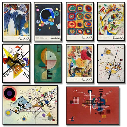 Stampa su tela da intelaiare — Homage to Kandinsky