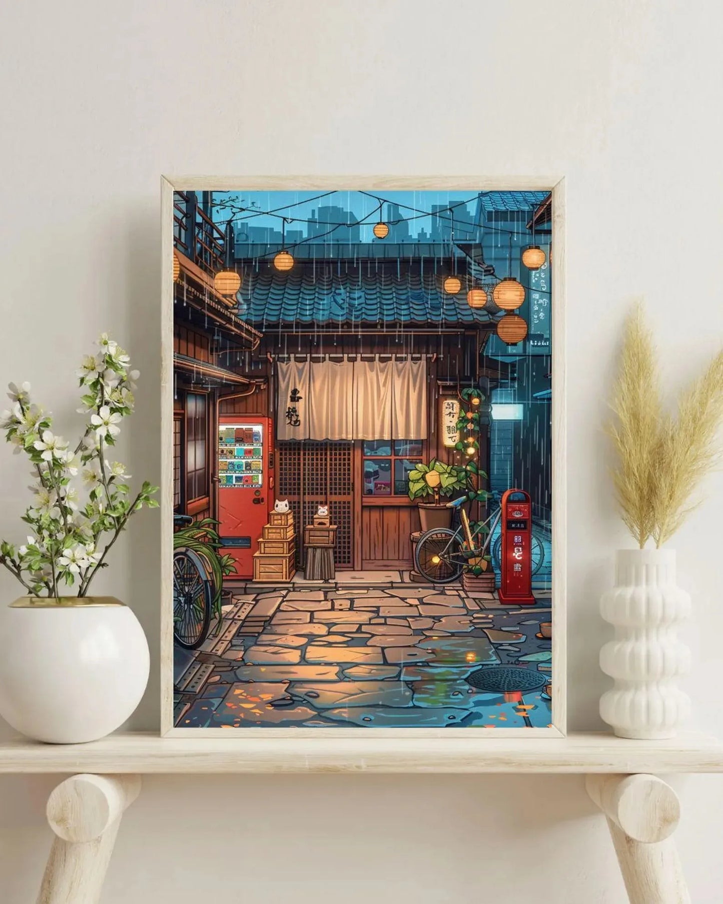 Stampa su tela da intelaiare — Ramen di Tokyo