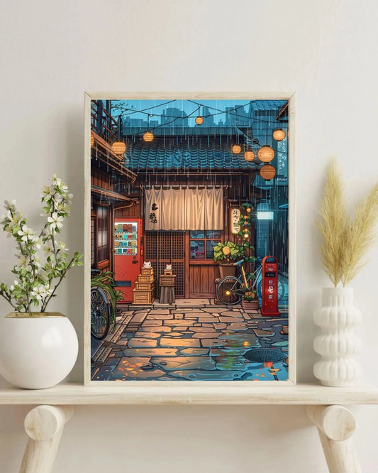 Stampa su tela da intelaiare — Ramen di Tokyo