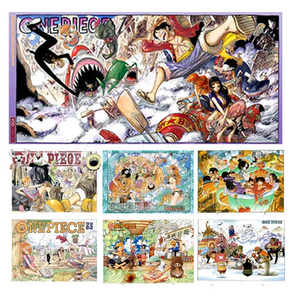Stampa su tela da intelaiare — Homage to One Piece