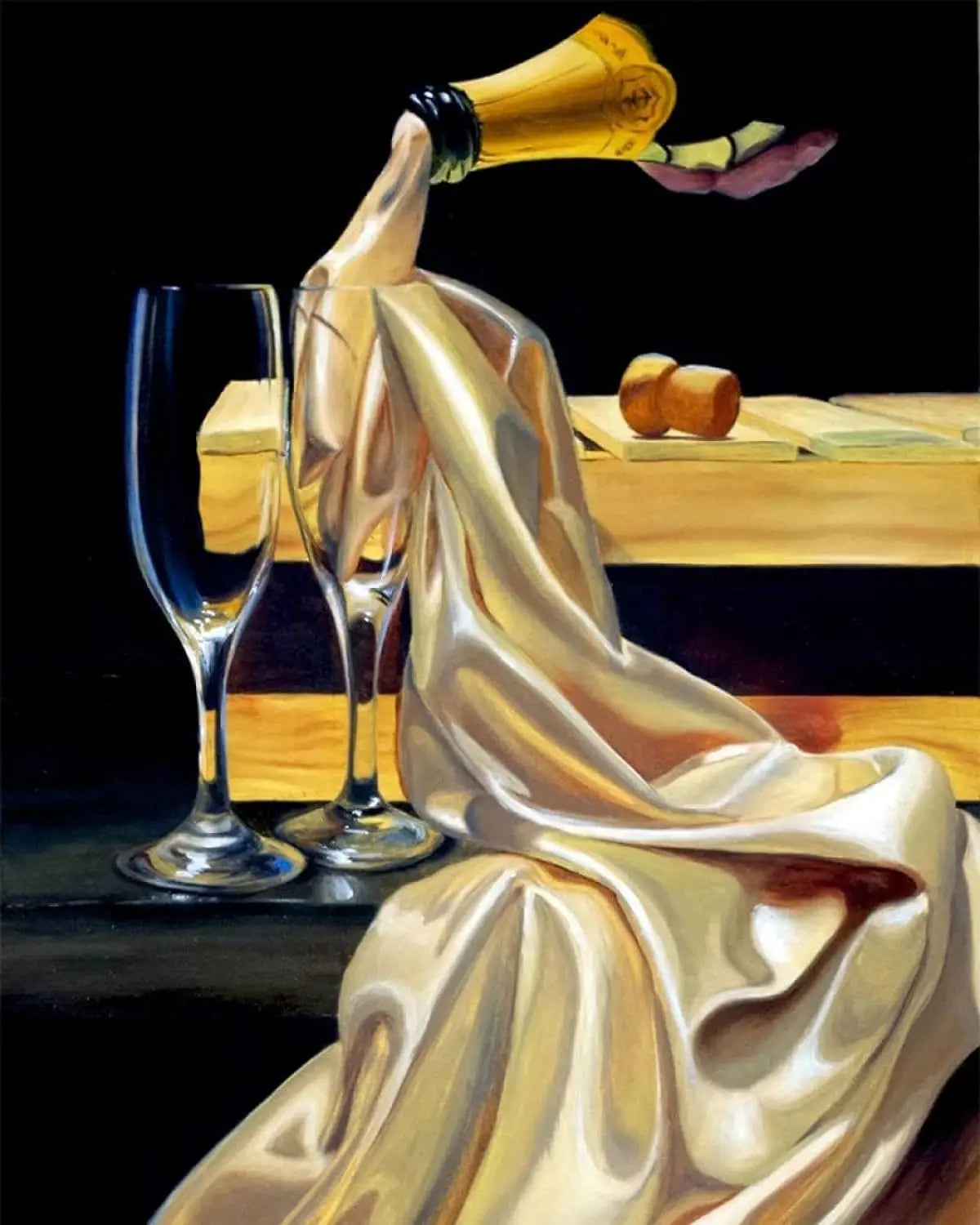 Stampa su tela da intelaiare — Homage to Lempicka