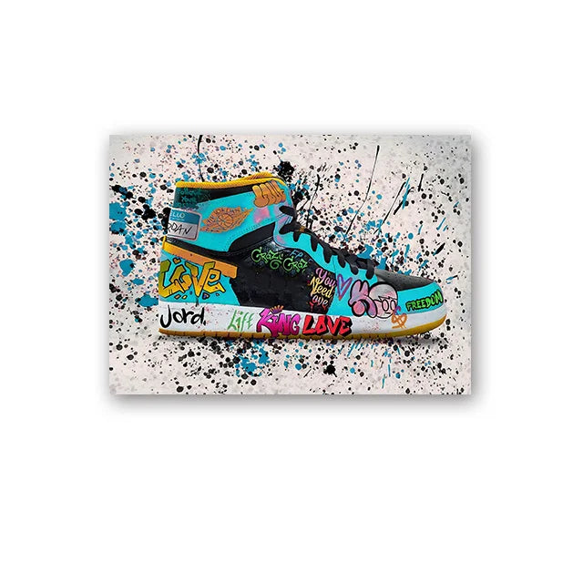 Stampa su tela da intelaiare — Homage to Banksy