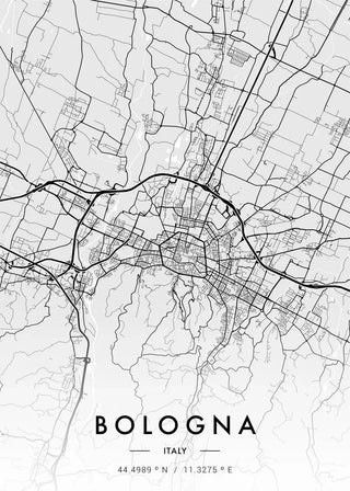 Stampa su tela da intelaiare — Mappe Urbane
