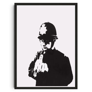 Stampa su tela da intelaiare — Homage to Banksy