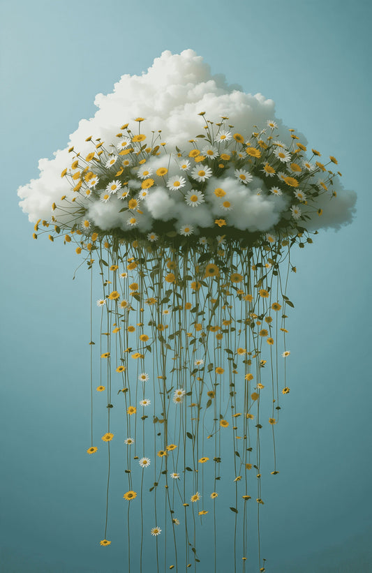 Stampa su tela da intelaiare — Fiori Colorati