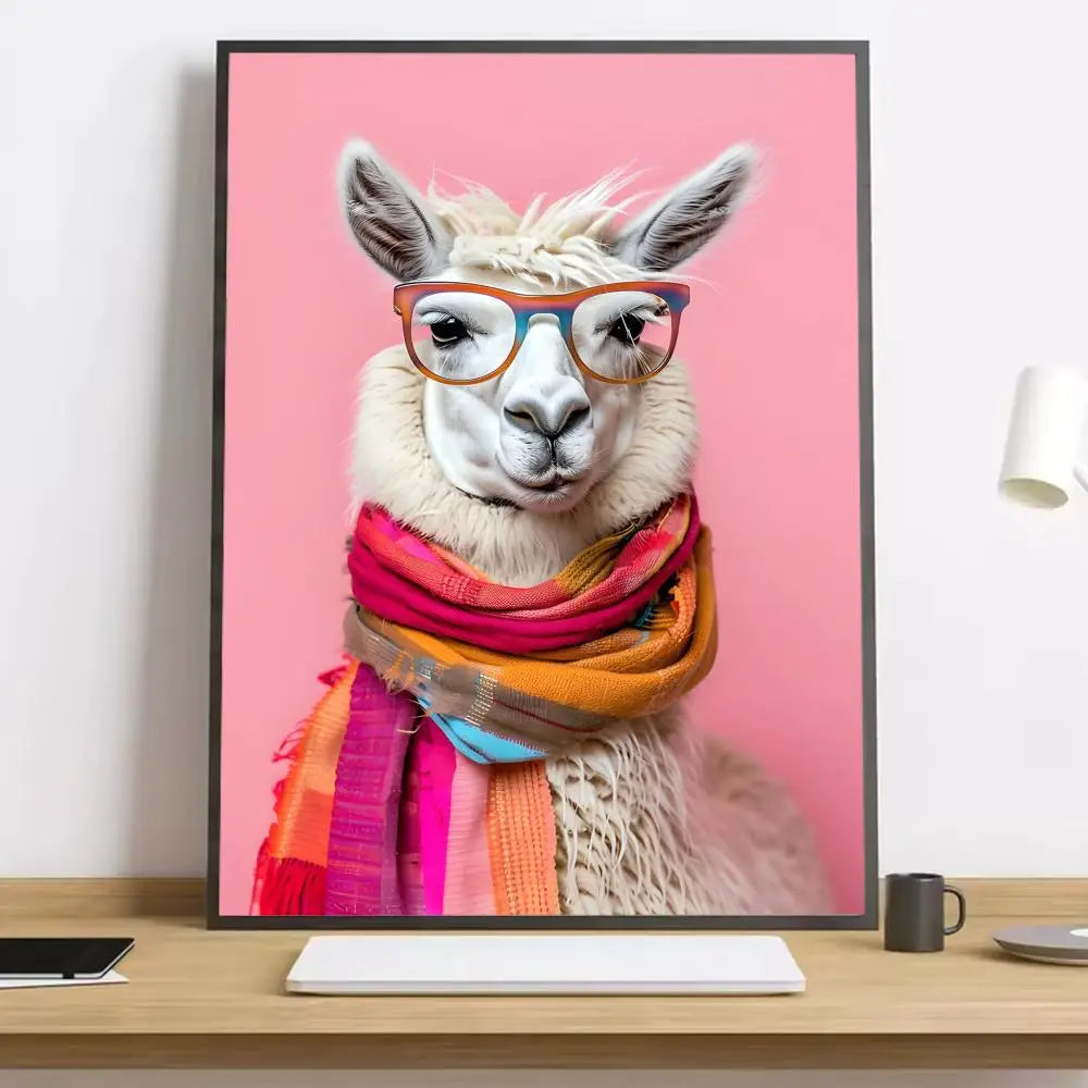 Stampa su tela da intelaiare — Tigre Pop