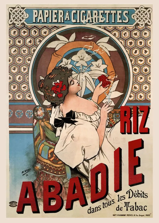 Stampa su tela da intelaiare — Homage to Mucha