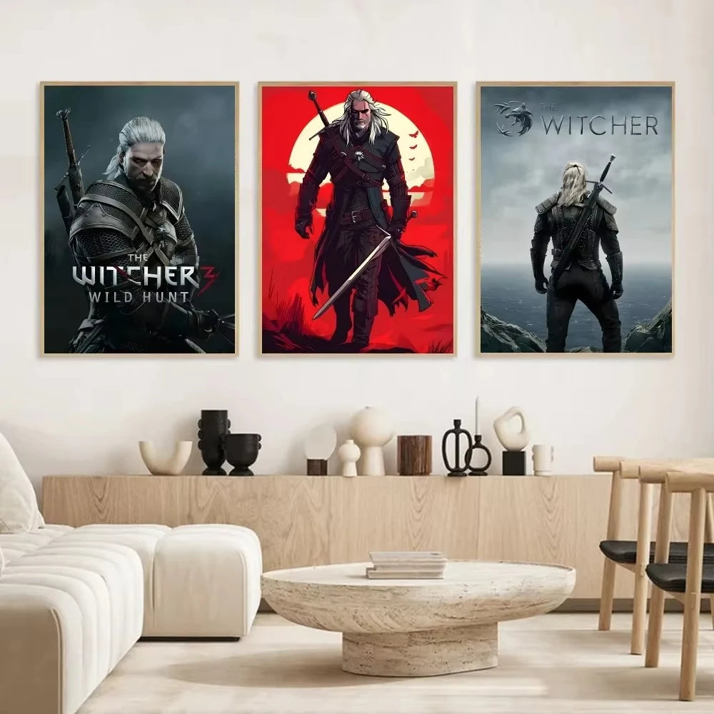 Stampa su tela da intelaiare — Homage to The Witcher
