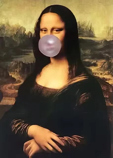 Stampa su tela da intelaiare — Homage to Mona Lisa