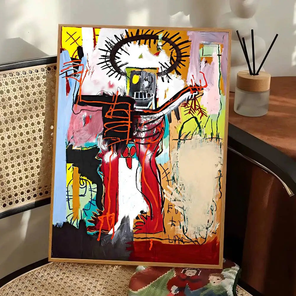 Stampa su tela da intelaiare — Homage to Basquiat