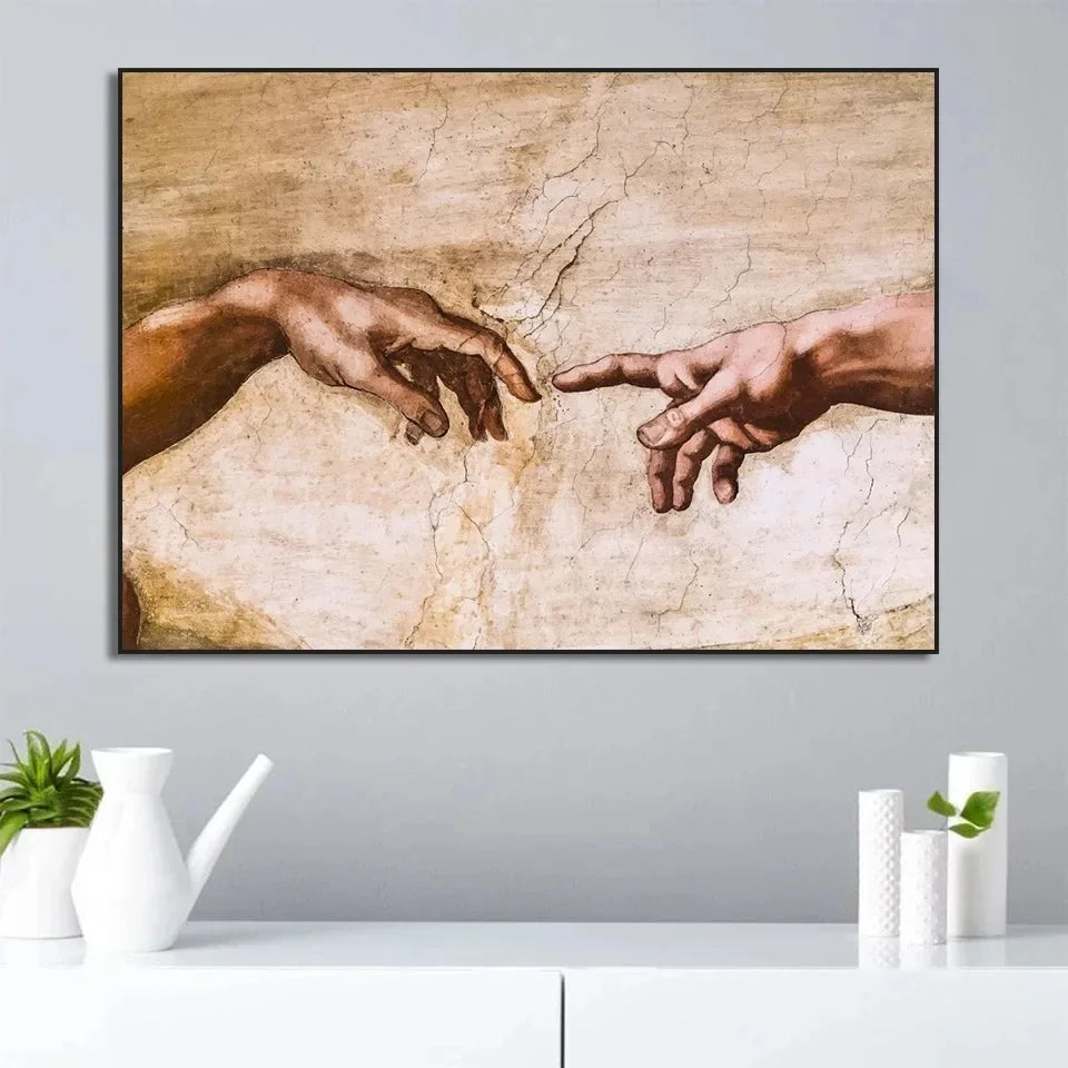 Stampa su tela da intelaiare — Homage to Michelangelo