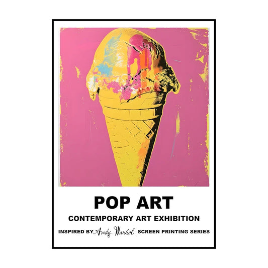 Stampa su tela da intelaiare — Frutta Pop Art