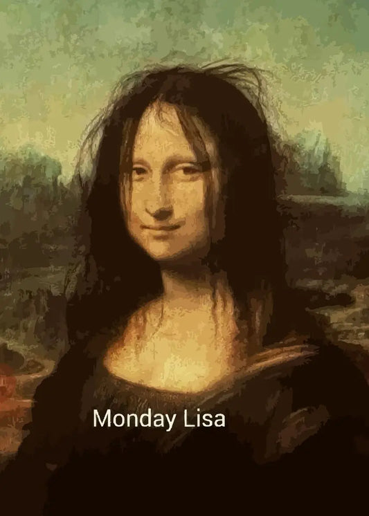 Stampa su tela da intelaiare — Homage to Mona Lisa