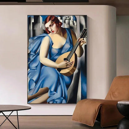 Stampa su tela da intelaiare — Homage to Lempicka