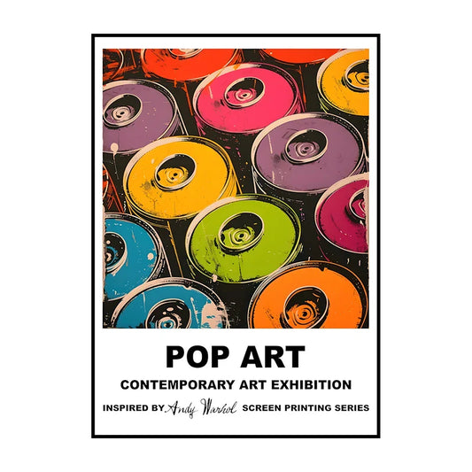 Stampa su tela da intelaiare — Frutta Pop Art