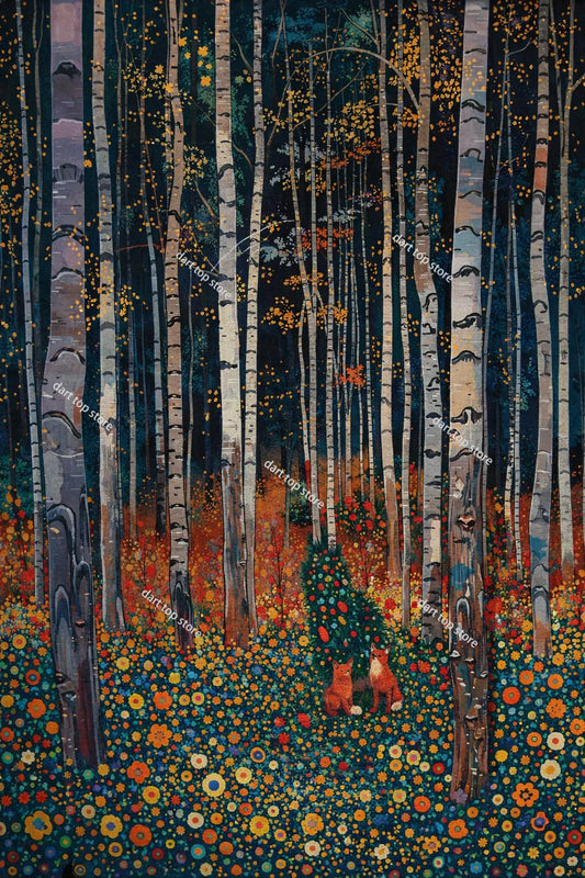 Stampa su tela da intelaiare — Homage to Klimt